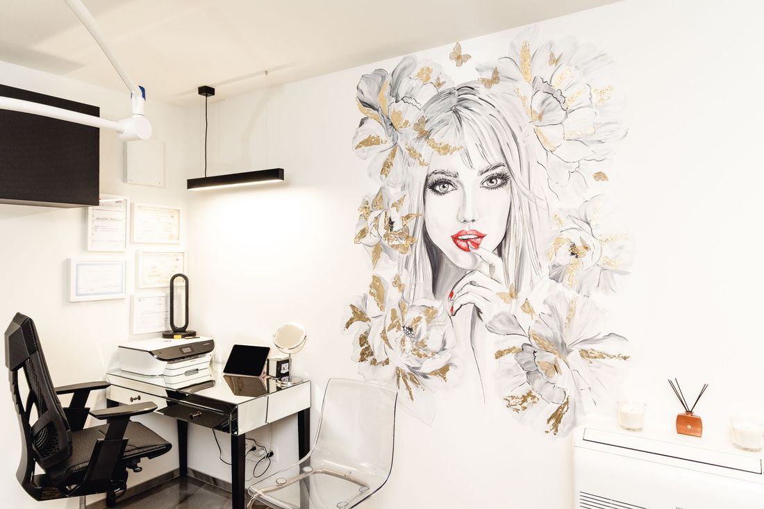 Interieur van de praktijk van MoreThanBrows in Hasselt